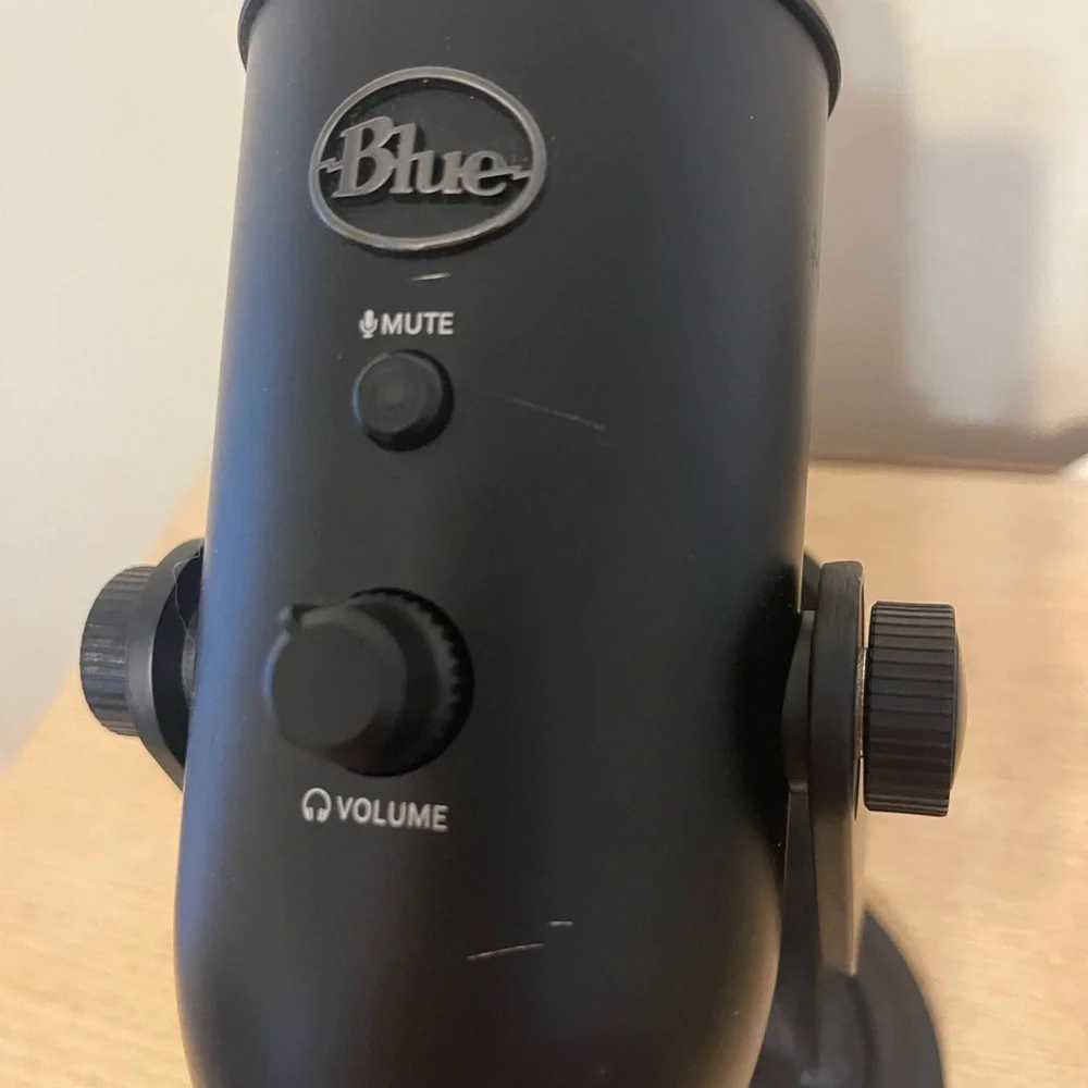 Yeti Black USB Microphone